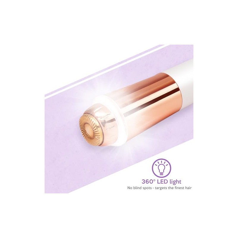 Depilación Facial para Mujer, Afeitadora Eléctrica Sin Dolor