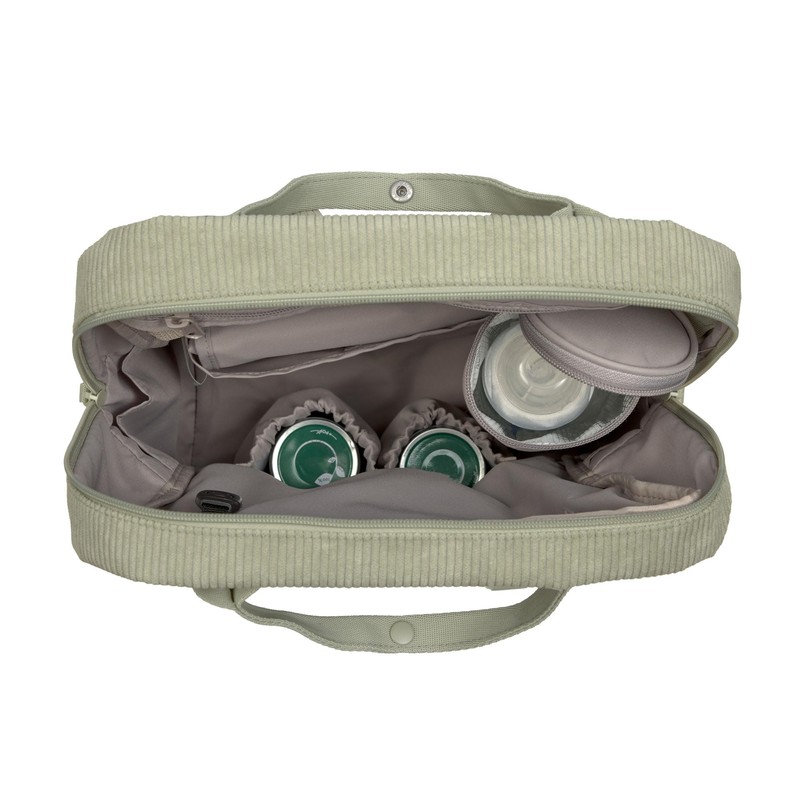 LÄSSIG GRE Vividal Baby Changing Backpack with Changing Mat, Pram