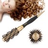 Professional Anti static Round Hair Comb Salon Styling Brush Twill
