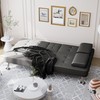 Shahoo Convertible Folding Futon Sofa Bed Sleeper Couch for Living