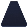 House, Home and More Skid-Resistant Carpet Runner - Navy Blue