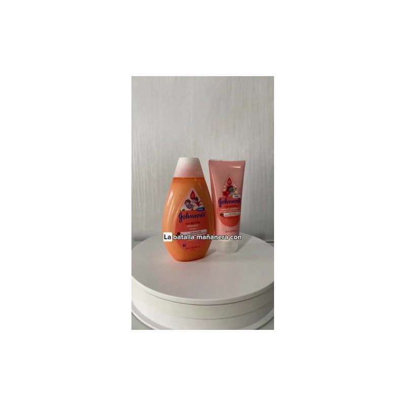 Johnson's Kids Curl Defining Kit Shampoo/acondicionador