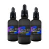 JYE Serum auxiliar estimula el Crecimiento de Barba y Cabello, Kit de 3 Botellas 50 ml cada una, orgánico para todo tipo de cabello