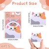JIANTA Cute Sticky Notes, 6 Pack 270 Sheets Kawaii Cartoon
