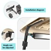 10L0L Golf Cart 4-Panel Wide Angle Rear View Mirror -
