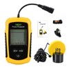 LUCKY Kayak Handheld Fish Finder Sonar LCD Wired Fish Finder