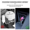 HQRNYP 3-Layer Car Mesh Organizer, Car Purse Holder Between Seats,