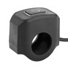 Aramox Interruptor de Manillar de Motocicleta de Encendido Y Apagado,