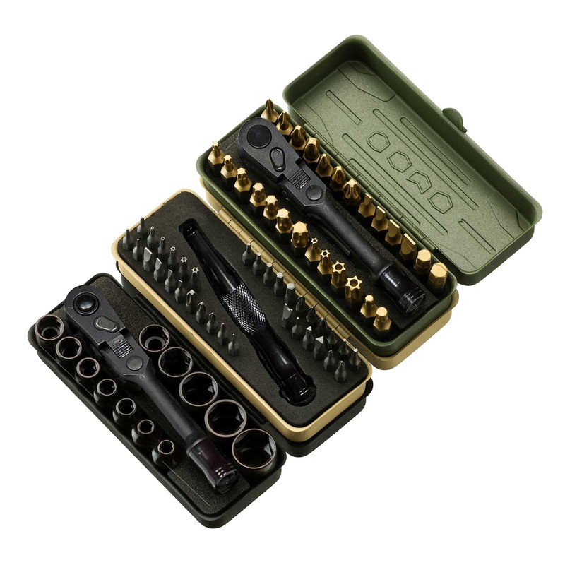 KESI Tool Torx Bit Set 77-Piece, Fully Armed Bits Ratchet