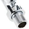 Keenware KRA-002 Straight Radiator & Towel Warmer Valves, Chrome