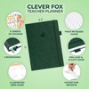Clever Fox Teacher Planner – School Year Planner with Calendars