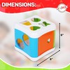 Playkidiz Pound a Ball and Shape Sorter - 2 in