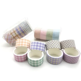 MinniLove Masking Tape, Washi Paper, 16 Types, Sticker Tape, Cute, Stylish (F-16 Set)