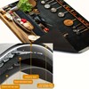 HOMETITUTE Stove Top Cover 28x20 Rustic Kitchen Scene Heat Resistant