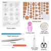 TUPARKA 15 PCS Paper Quilling Kits with 29 Colors 600