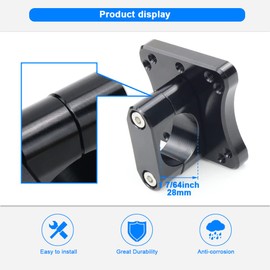 Mantt GPS Mount Fit for MT-09 FZ-09 MT-10 CB125R CB500X CB650R Africa Twin CRF1100L GSX-S750 GSX-S1000/F V-Strom Tenere 700 F800R F800GS Handlbar Mount Motorcycle GPS Bracket/Navigator Mount