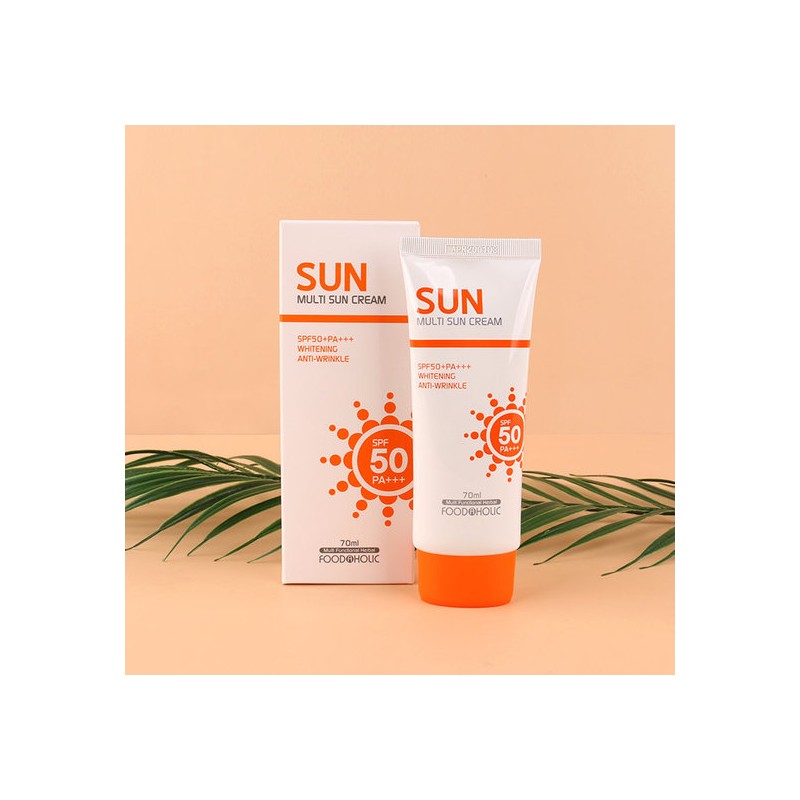 Food Aholic (10 Pieces) Food Aholic Multi Sun Cream 70ml