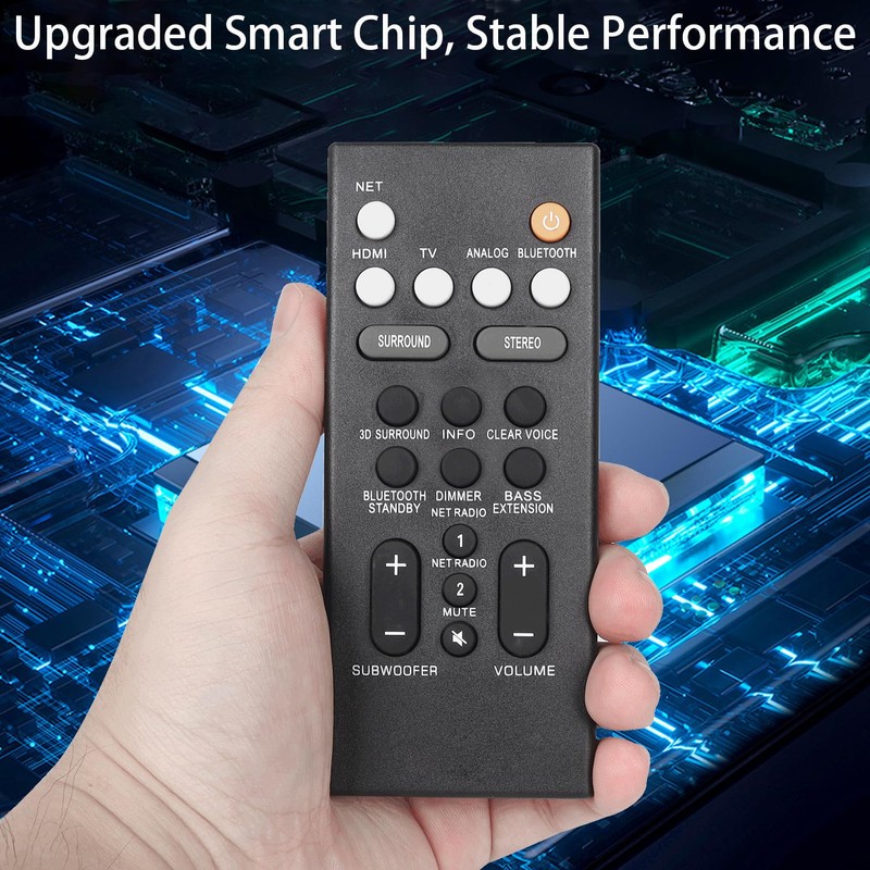FSR78 ZV28960 Remote Control Compatible with Yamaha Sound Bar Audio