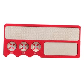 Billiard Pool Cue Tip Tool Multifunction Portable Aluminum Pool Cue Tips Repair Grinder Tool Red