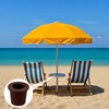 Lyreh 2pcs Patio Table Umbrella Hole Rings & 2pcs Covers,