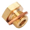 Pressure Temperature Meter Transmitter Adapter, Universal 1/8" NPT to M14x1.5