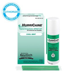 Beutlich HurriCaine Topical Anesthetic Spray - Original Wild Cherry / Cool Mint - Cool Mint, Kit (Spray + Extension Tubes)