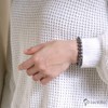 Beautéller Terahertz Bracelet, 0.3 inches (8 mm), Approx. 6.3 inches