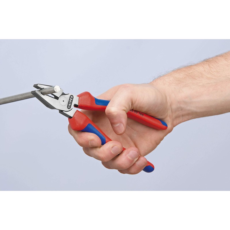 Knipex High Leverage Combination Pliers Multi Component Grips 180Mm