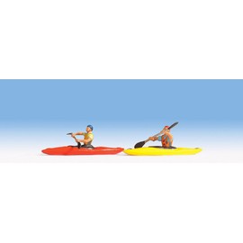 2 Kayak (Non galleggianti) con Personaggi Ho