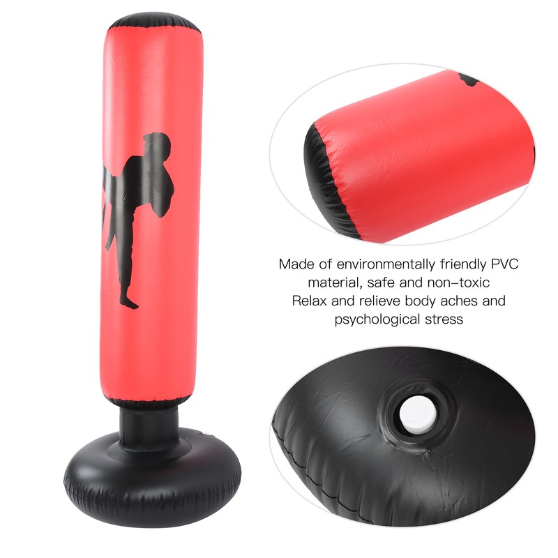 1.6m Adult Inflatable Boxing Bag Thickening Vertical Boxing Fight Column