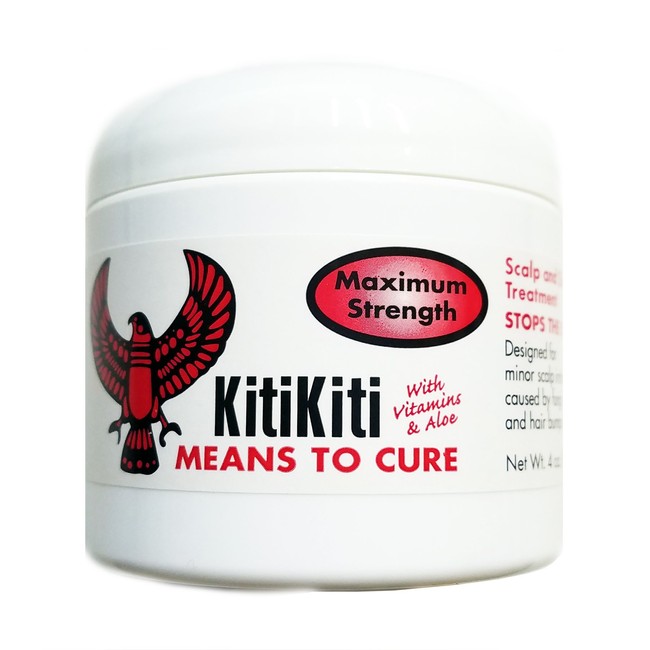 Kitikiti Scalp & Skin Treatment Means to Cure Maximum Strength 4 Oz W/vitamin & Aloe