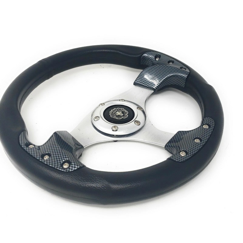 New World motoring Boat Steering wheel W/ Adapter 3 spoke