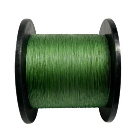 Braided Fishing Line 4 Strand Abrasion Resistant Strong & Clear Heavy Duty 109/218/328Yards Test for Salt-Water Fresh Water, 10-90 LB, Zero Stretch, Smaller Diameter for Extra Visibility, Colorful