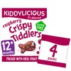Kiddylicious Raspberry Crispy Tiddlers - Delicious Real Fruit Treat for