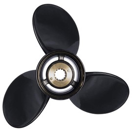 Young Marine OEM Grade Aluminum Outboard Propeller for Mercury Engines 30-70HP, Reference No:48-855856A46 (13 Spline Tooth) (D:11" P:12")