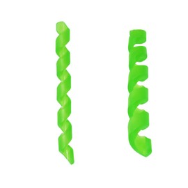 Albedel 5 Colors 10 Pcs Wrap Spiral Bicycle Cable Sleeve Rubber Housing Protector Frame Guard for MTB Bike Shift Brake Line Pipe Anti-friction Black Red White Green Transparent