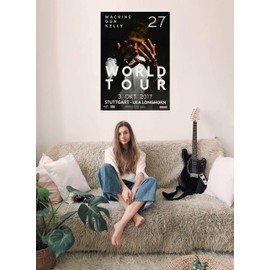 Machine Gun Kelly - Twenty Seven, Stuttgart 2017 » Concert Poster Live Concert Event DIN A1 «