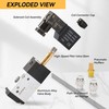AIRIX 3V110-06 Pneumatic Solenoid Valve DC24V, 2 Position 3 Way,