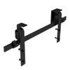 CCJH 6.6FT Ceiling Mount Bracket Sliding Barn Door Hardware Kit