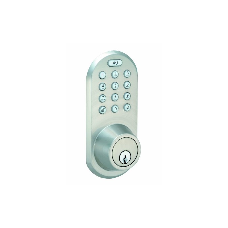 MORNING INDUSTRY QF-01SN 3-in-1 Remote Control & Touchpad Dead Bolt