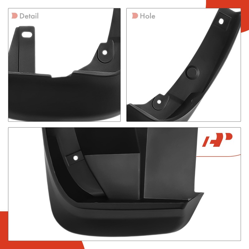 A-Premium Set of 4PCS Mud Flaps Splash Guards Mudguards Mudflaps