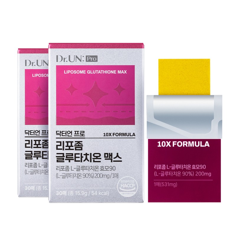 뉴트리 닥터언 프로 리포좀 글루타치온 맥스 30p, 15.9g, 3개 Nutri