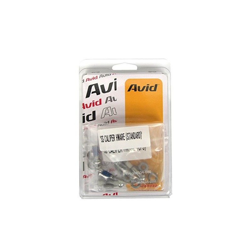 Avid Screw Set for Disc Brakes Stainless Steel with Washer