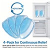 Ice Pack for Post-Vasectomy Recovery, Light Blue, 4-Pack