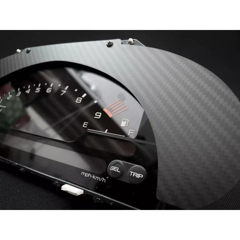RPSDZN Twill Dry Carbon Fiber S2000 Cluster Conversion Bezel 94-01