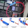 Jawfait 4 Pack Micro 3 Fuse Tap, Add a Circuit