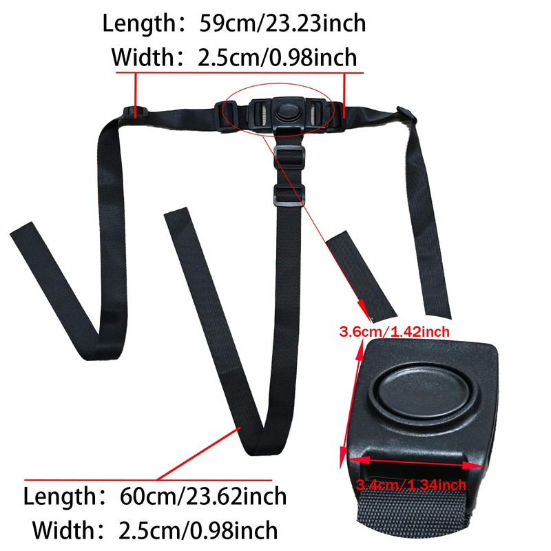Universal 3 Point Harness Seat Belt Harness Seat Belt for