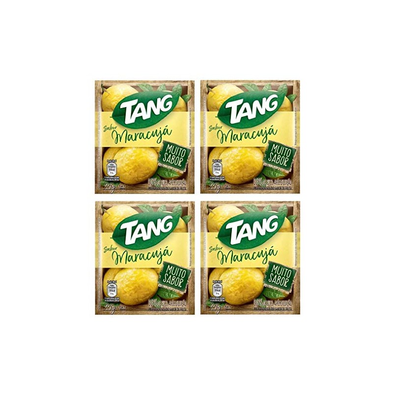 TANG Suco Sabor Maracuja 25 grs. - 4 Pack. /