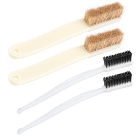 2 Pieces 4 Row Brushes, 2 Pieces 3 Row Brushes, Shoe Brush, Dust Removal Tool Brush, Polishing Brush, Handle Cleaning Brush, Literary Polishing Brush, Shoe Cream Brush