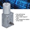 Worm Gear Motor JSX5300370 SelfLocking DC 12V 0.6RPM Speed Reduce